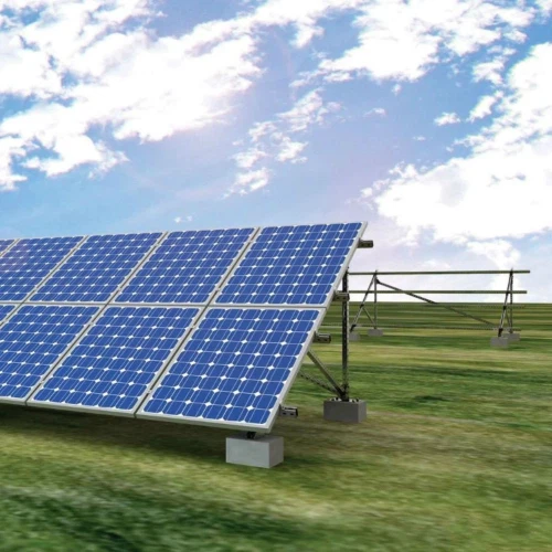 Uzemňovací solárny systém